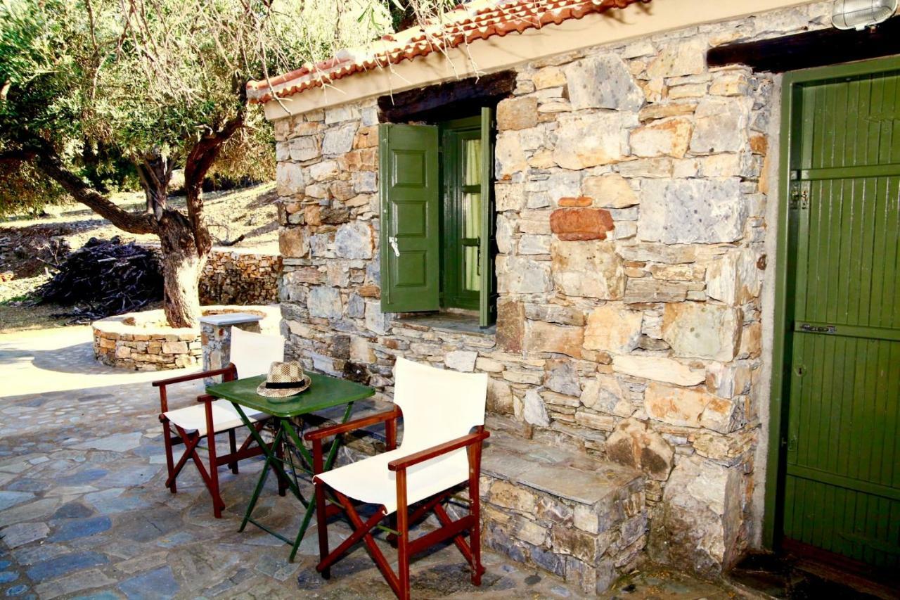 Casa Milos Stone Chalets Alónnisos Exterior foto