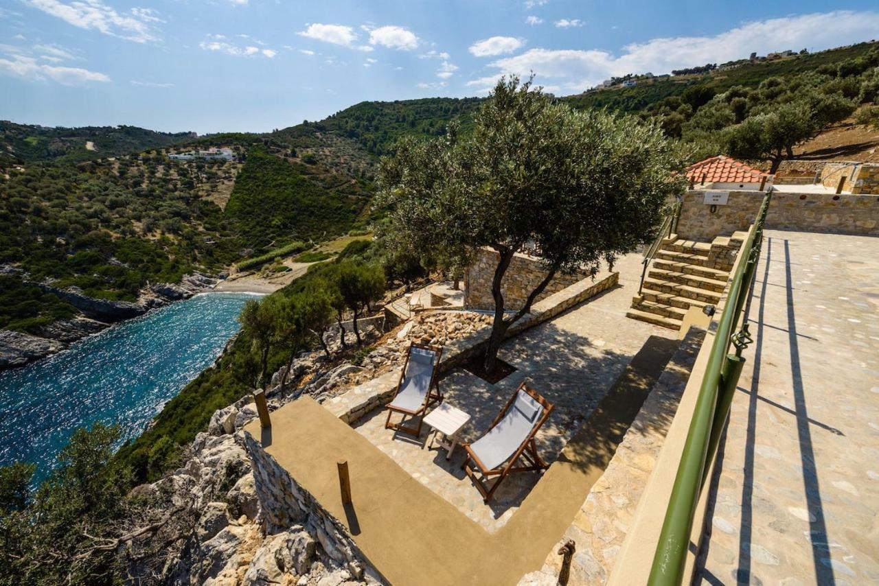 Casa Milos Stone Chalets Alónnisos Exterior foto