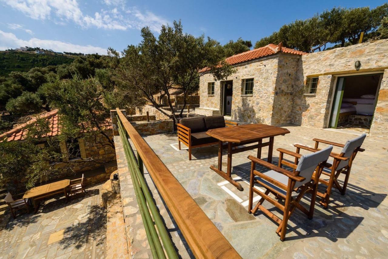 Casa Milos Stone Chalets Alónnisos Exterior foto